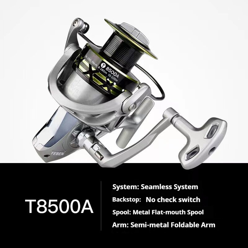 TEBEN T8500A スピニングフィッシングリール フル - Fishing Boat Anchor のレビューと価格