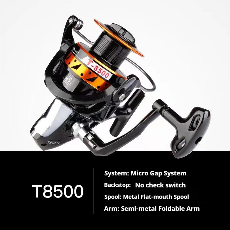 TEBEN T8500A スピニングフィッシングリール フル - Fishing Boat Anchor のレビューと価格